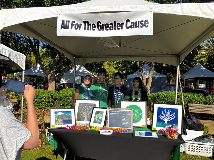 All For The Greater Cause &mdash; first branded booth