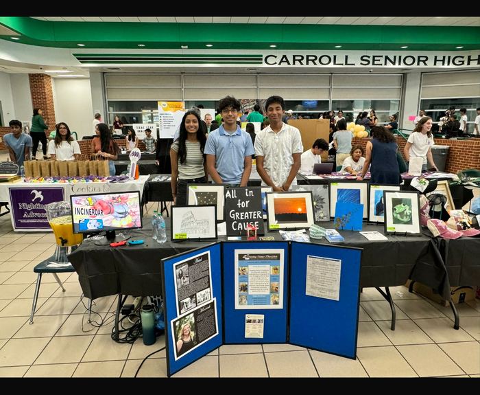 Market night at Carroll Senior High